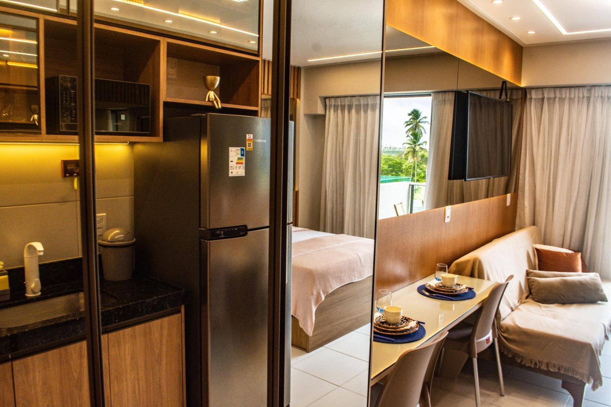 Flat Em Muro Alto L Makia Beach Experience Porto de Galinhas Bagian luar foto